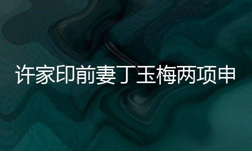許家印前妻丁玉梅兩項申請被拒，引發(fā)社會關(guān)注熱議