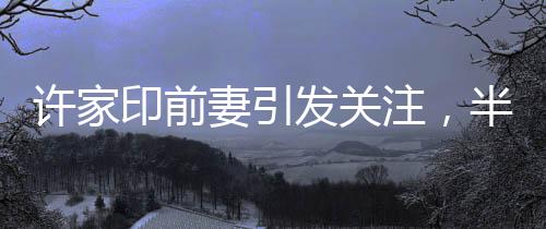 許家印前妻引發(fā)關(guān)注，半年多耗資400萬美金揭秘