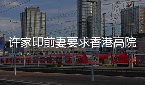 許家印前妻要求香港高院澄清禁制令，真相究竟如何？