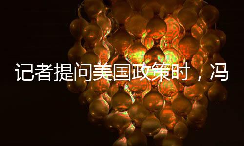 記者提問(wèn)美國(guó)政策時(shí)，馮德萊恩突然扭頭就走——探究背后原因