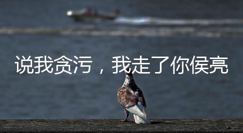 說(shuō)我貪污，我走了你侯亮平哭什么
