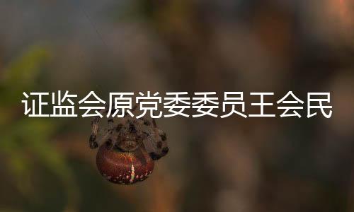 證監(jiān)會原黨委委員王會民被查，內幕揭秘與后續(xù)關注