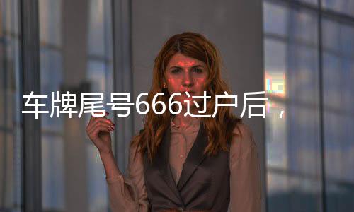 車牌尾號666過戶后，車主意外失聯(lián)