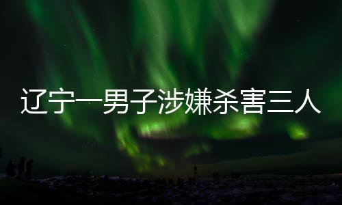 遼寧一男子涉嫌殺害三人后逃逸，警方迅速回應(yīng)展開追捕行動(dòng)