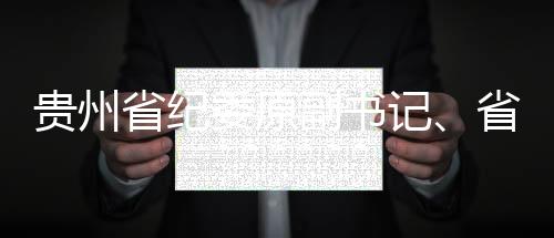 貴州省紀(jì)委原副書(shū)記、省監(jiān)委原副主任張平受賄案一審開(kāi)庭