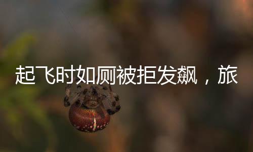 起飛時(shí)如廁被拒發(fā)飆，旅客情緒失控事件引發(fā)關(guān)注