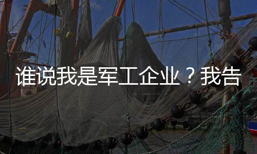 誰說我是軍工企業(yè)？我告你誹謗！