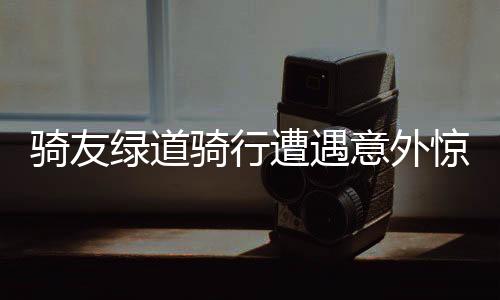 騎友綠道騎行遭遇意外驚險，風(fēng)箏線割傷險象環(huán)生