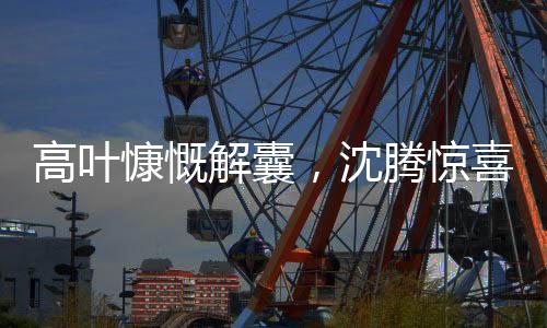 高葉慷慨解囊，沈騰驚喜獲贈衣物——友情助力背后的暖心故事