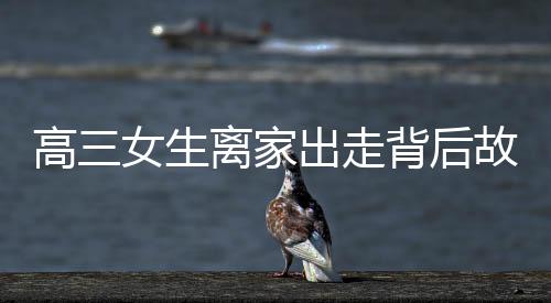 高三女生離家出走背后故事，女警的溫暖擁抱感動(dòng)人心