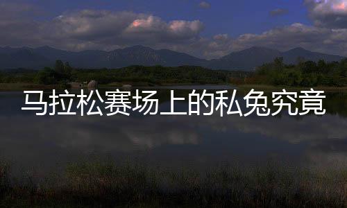 馬拉松賽場(chǎng)上的私兔究竟是何來(lái)頭？
