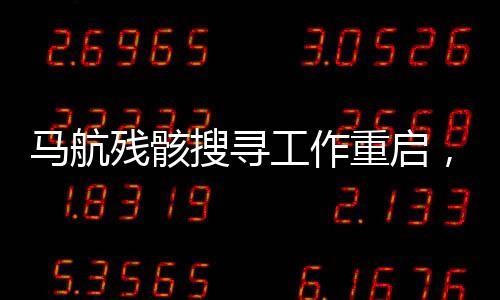 馬航殘骸搜尋工作重啟，繼續(xù)追尋失事真相的努力