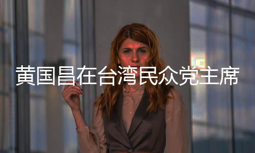 黃國昌在臺灣民眾黨主席補(bǔ)選中勝出