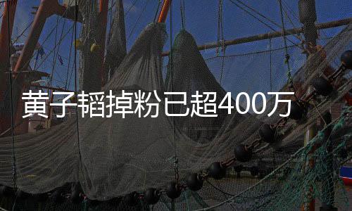 黃子韜掉粉已超400萬，社交媒體風(fēng)波背后的真相
