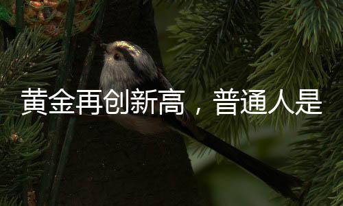 黃金再創(chuàng)新高，普通人是否仍適合投資黃金？