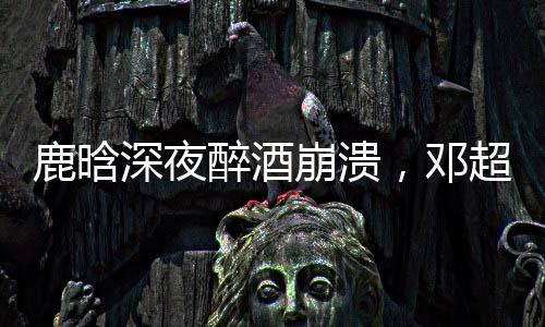 鹿晗深夜醉酒崩潰，鄧超暖心安慰觸動(dòng)人心