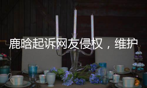 鹿晗起訴網(wǎng)友侵權(quán)，維護(hù)名譽(yù)權(quán)與肖像權(quán)一案引發(fā)熱議