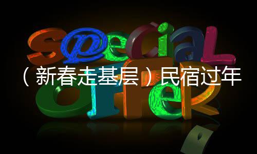 （新春走基層）民宿過(guò)年成大眾選擇 新春消費(fèi)催熱“小院經(jīng)濟(jì)”