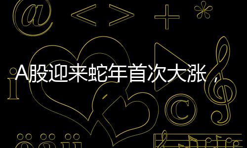 A股迎來蛇年首次大漲，市場走勢分析與展望