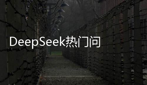 DeepSeek熱門問題與解答導讀