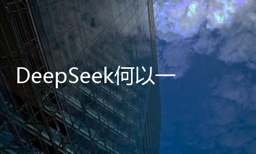 DeepSeek何以一夜破圈，探究其成功背后的因素