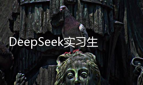 DeepSeek實(shí)習(xí)生薪酬揭秘，一天工資達(dá)500元