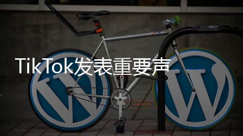 TikTok發(fā)表重要聲明，更新未來(lái)戰(zhàn)略方向及用戶(hù)權(quán)益保障措施