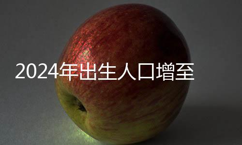 2024年出生人口增至954萬人