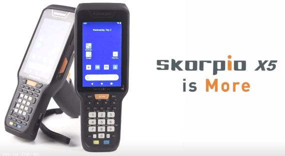 重磅來襲|Skorpio X5移動終端 - 增強可追溯性，提高生產(chǎn)力！